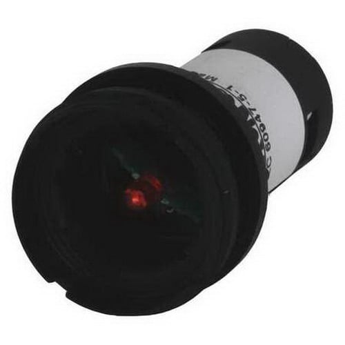 IND LGHT RED LED 120V BUTTONLESS