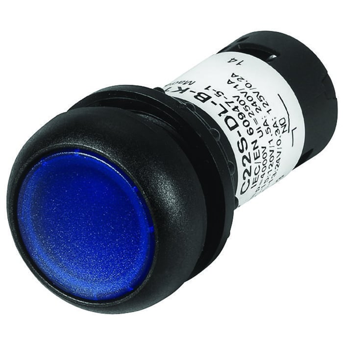 ILL MOM PB BLK-BZL FLSH BLU 120V 1NO