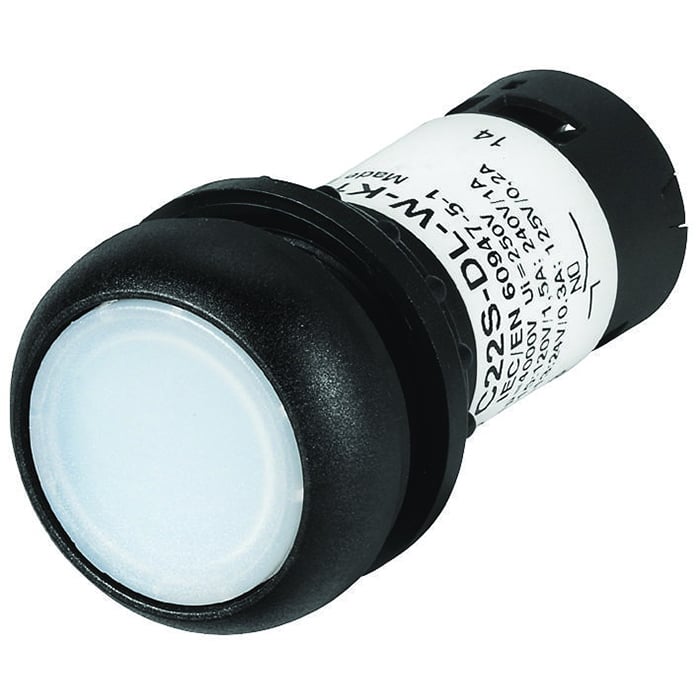 ILL MOM PB BLK-BZL FLSH WHT 120V 1NO