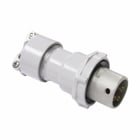 Eaton Crouse-Hinds series PowerMate CCP plug, 60A, 0.440-1.375", Three-wire, four-pole, Style 2, Copper-free aluminum, 600 Vac/250 Vdc