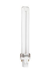 DULUX 13W single compact fluorescent lamp with 2 pin base, 3500K color temperature, 82 CRI, ECOLOGIC for use on magnetic ballast
