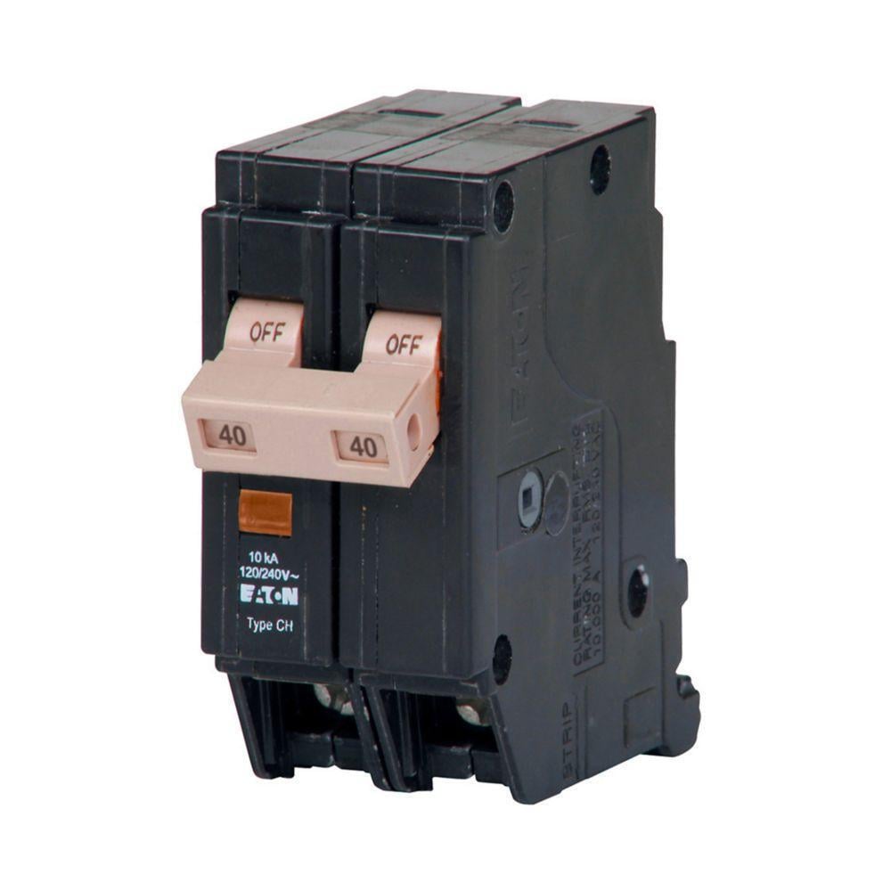CHF240 Miniature Circuit Breaker, 40 Amp, 2 Pole, 120/240V