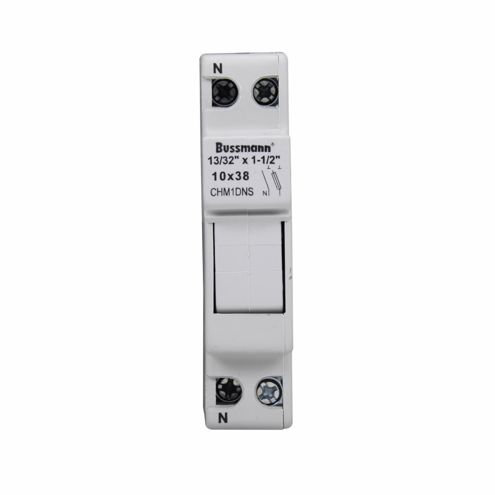 Eaton Bussmann series CHM modular fuse holder, 600V (UL), 690V (IEC), 30A (UL), 32A (IEC), 200 kAIC, Modular fuse holder, Single-pole - CHM1DNU