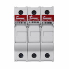 Eaton Bussmann series CHM modular fuse holder, 600V (UL), 690V (IEC), 30A (UL), 32A (IEC), Modular fuse holder, Three-pole - CHM3DU