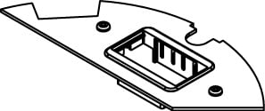 2-3/4 Inch; 6-11/32 Inch; UL Approval; (2) 2-Port Communication Device Type; CRFB Model