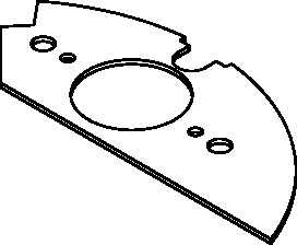 Device Plate; 1.390 Inch