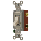 Switches and Lighting Controls, Heavy Duty Construction Series, Toggle Switches, General Purpose AC, Four Way , 20A 120/277V AC, Back and Side Wired, Light Almond, USA