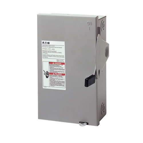 GD, 30 A, N1, Fusible, Neutral, 3-pole