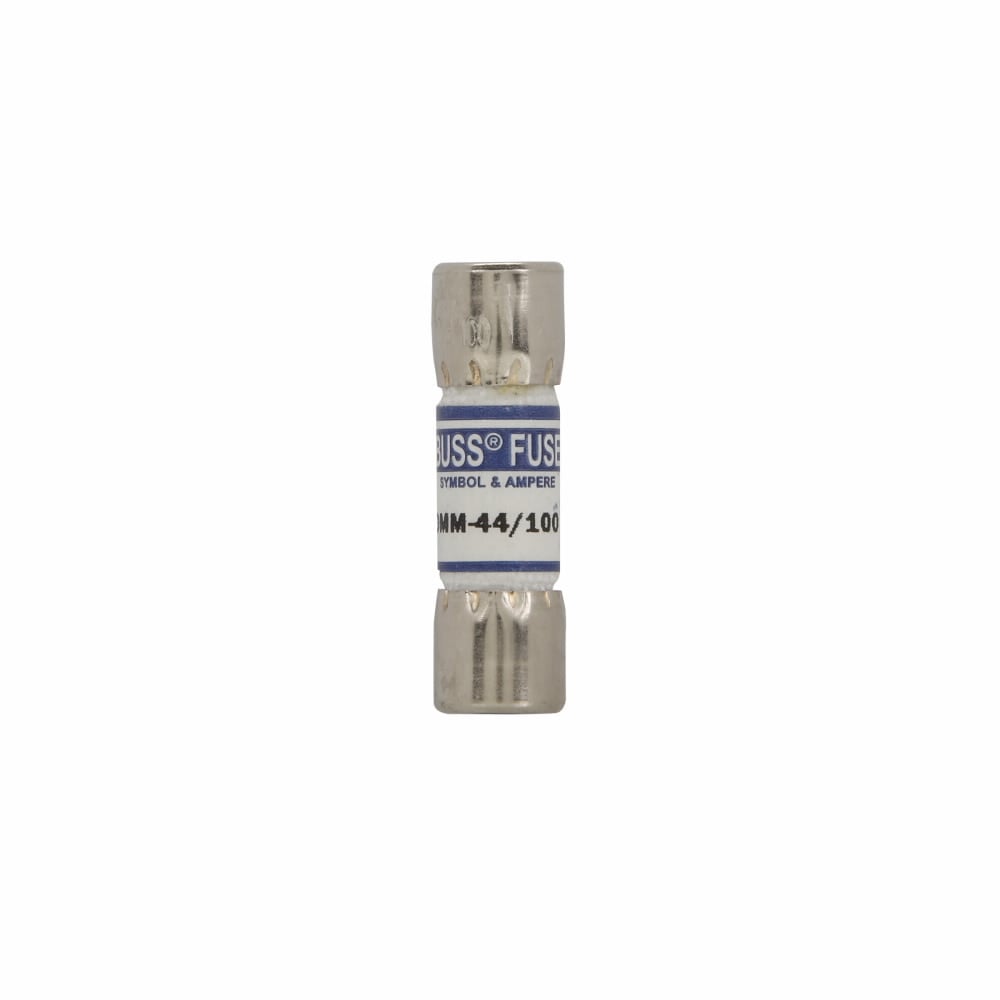 Eaton Bussmann series DMM-B fuse, Fast acting fuse, Multimeters only, 0.44 A, Non-indicating, Ferrule end x ferrule end, 10 kAIC at 1000 Vac/dc, Standard, 1000 V, 1000 Vdc