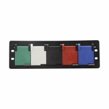 E0200 F 4 POSI PANEL GR BK RD BU