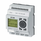Eaton easy programmable relay, Control Rel Transistor, Includes clock and display, 24 Vdc, 8 digital input, 4 transistor output