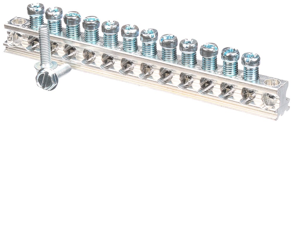  Low Voltage Residential Specialty Load Centers Ground Bar Kits for ES and PL load centers. 12 positions.