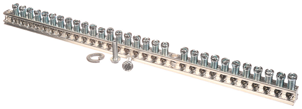  Low Voltage Residential Specialty Load Centers Ground Bar Kits for ES and PL load centers. 30 positions.