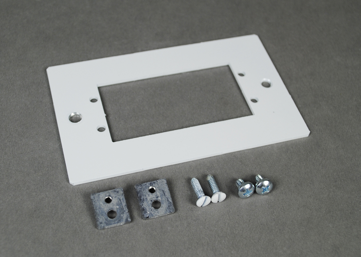 d EFB-AAP Evolution; Series EFB6 Floor Box Device Plate