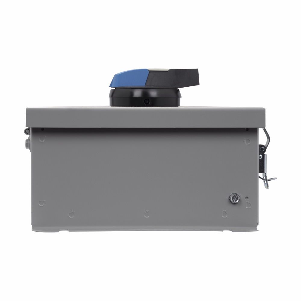 Eaton enclosed rotary disconnect switch, 60 A, NEMA 1, Painted steel, Max HP:15, 15, 30, 30 hp (@208,240,480,600 V), Three-pole, Product category: enclosed rotary non-fusible, R-Series, 600 V