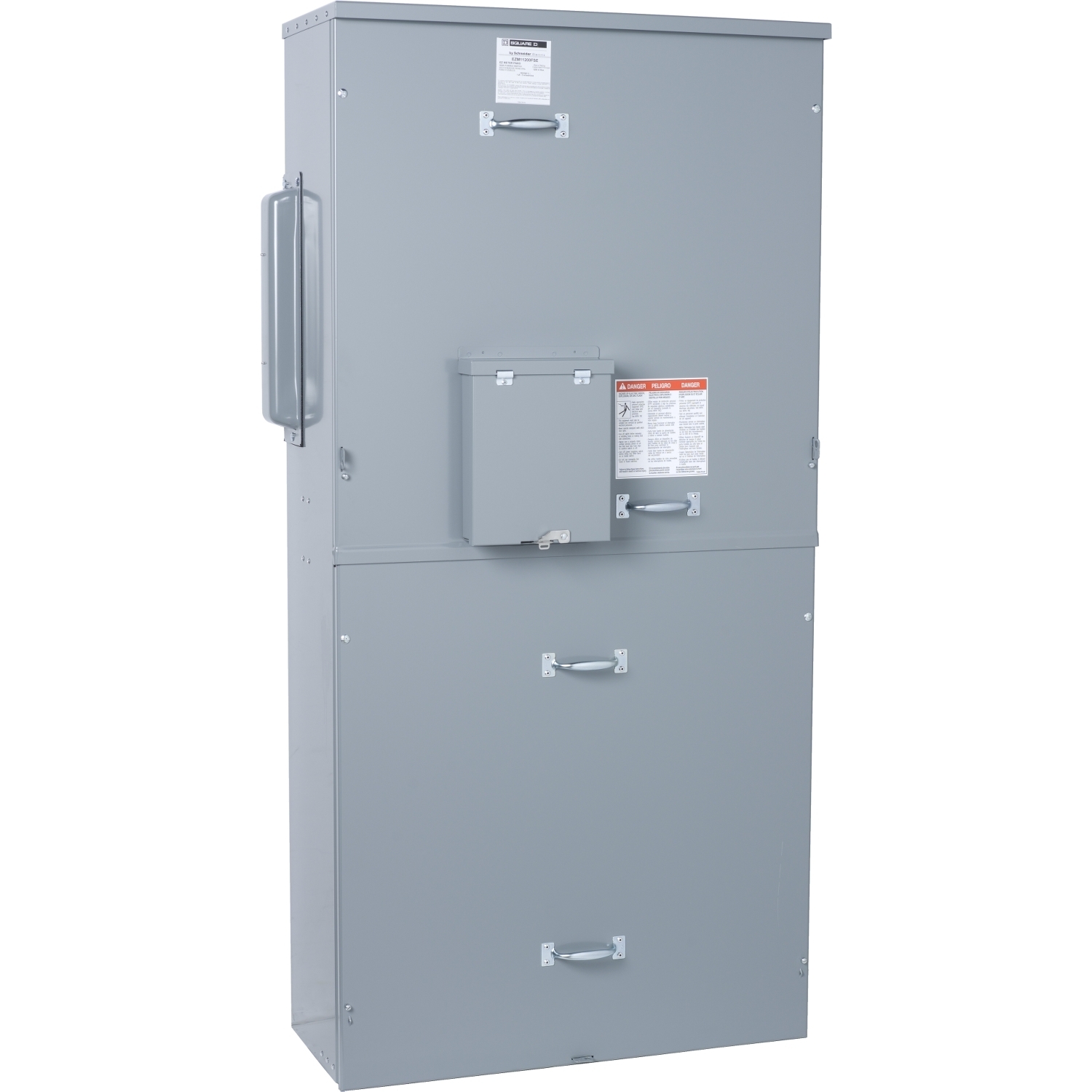 EZM11200FSE Main Unit, EZ Meter Pak, 1200 Amp, 120/240V, 1 Phase, 3 Wire, Aluminum Busbar, Main Fusible Switch, UG, EUSERC