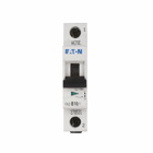 Eaton FAZ supplementary protector,UL 1077 Industrial miniature circuit breaker-supplementary protector,Single package,Medium levels of inrush current are expected,1 A,15 kAIC,Single-pole,277 V,5-10X/n,Q38,50-60 Hz,Standard terminals,C Curve