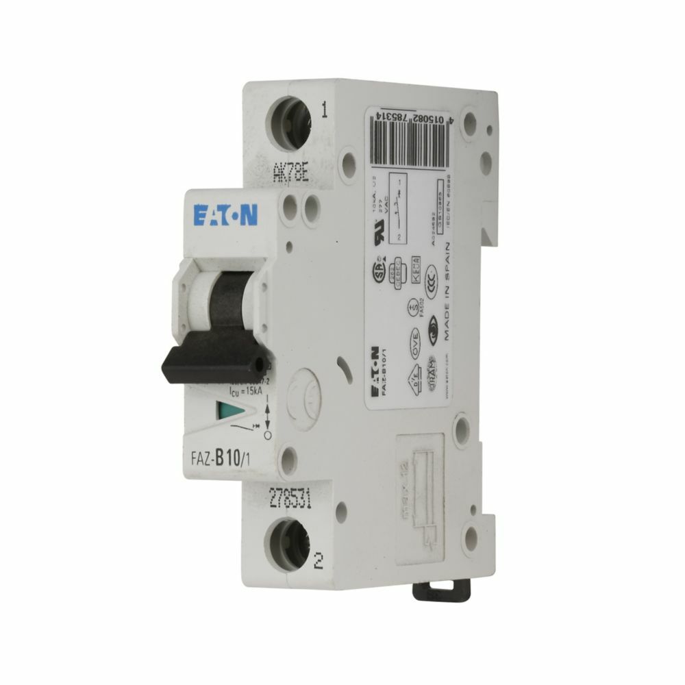 FAZ-C7/1-RT-SP Miniature Circuit Breaker, 7 Amp, 1 Pole, 277V