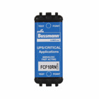 Eaton Bussmann series FCF fuse, 10 A, 60 Hz, 50 Hz, 1 , CF, Black, Non-indicating, Electroless tin plated copper alloy terminal, Blade end,Class CF, 4 min at 200%, 50 kAIC at 600 Vdc,300 kAIC at 600 V, Glass filled PES, 600 V, 600 Vdc
