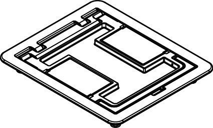 Floorport Flanged Cutout Top Bs