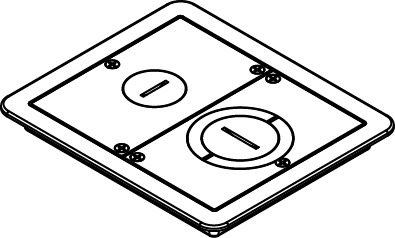 Floorport Flanged Furn Feed Bs