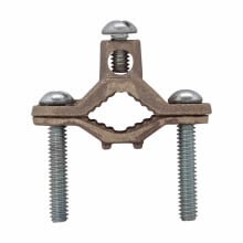 1/2 TO 1 GROUND CLAMP BARE WIRE STL SCRW