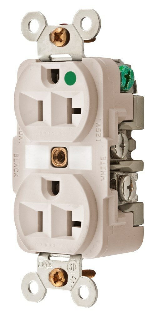 MRI RCPT, HG, 20A 125V, 5-20R, LA