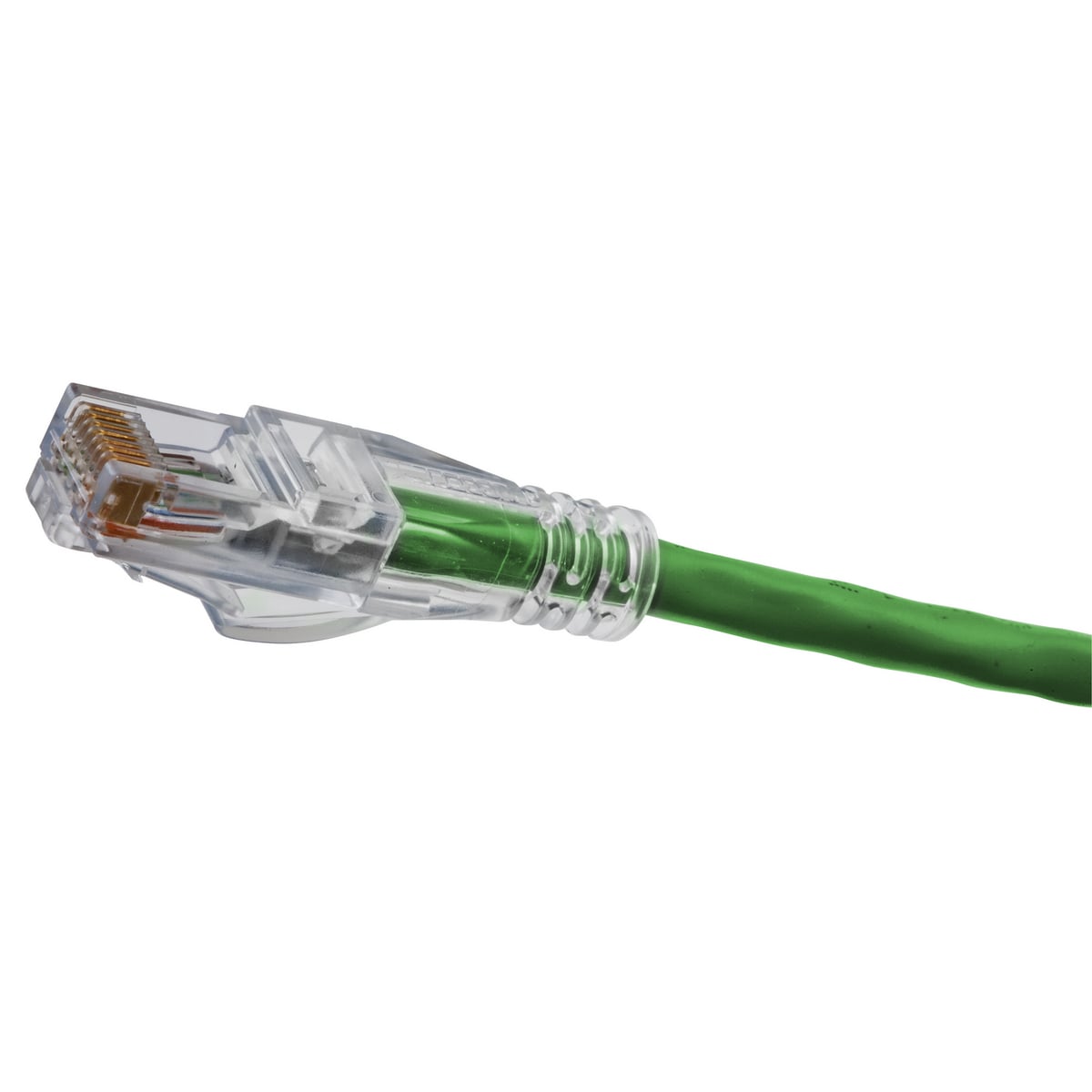 Patch Cord, Speed Gain, Cat5E, Slim, Green, 10'