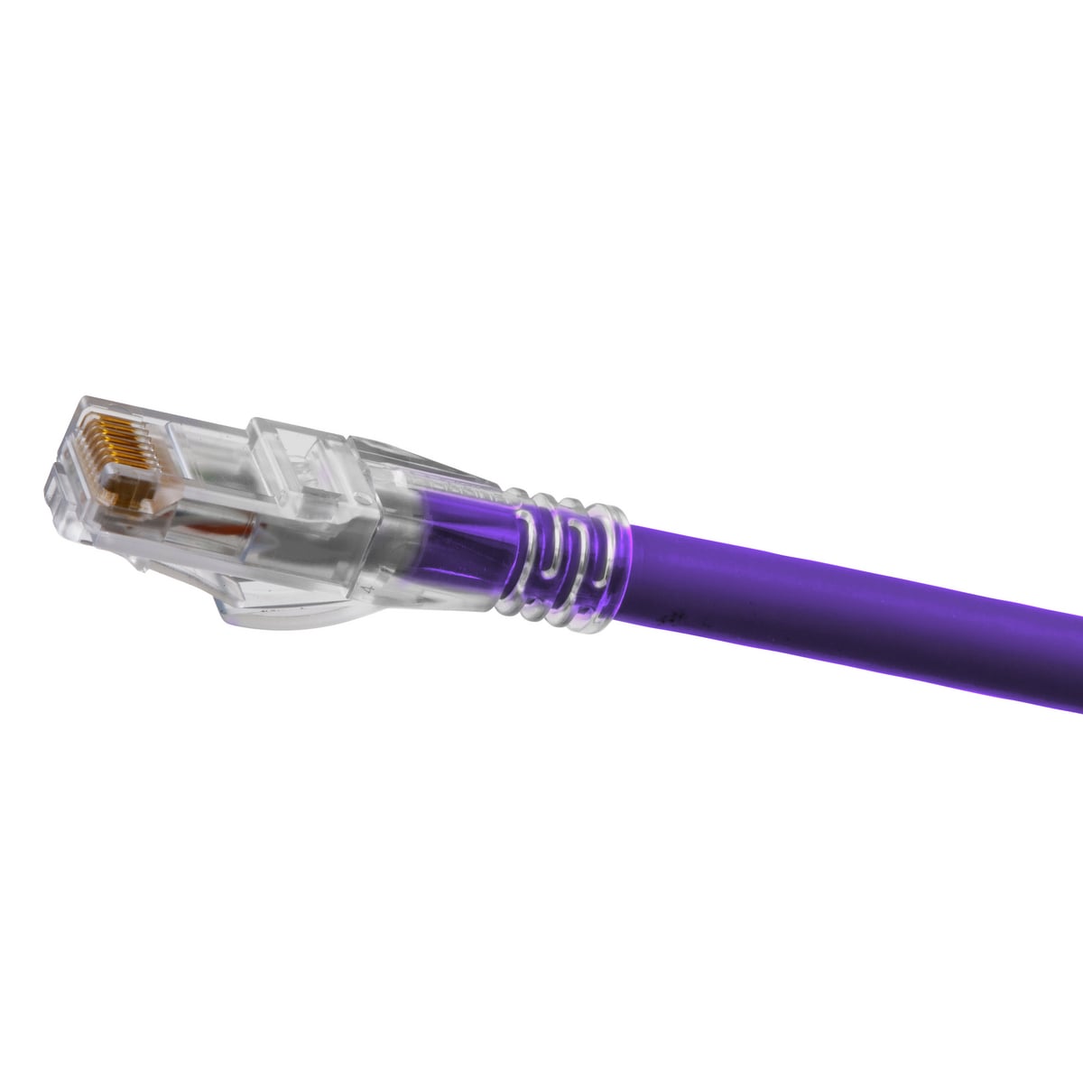 Copper Solutions, Patch Cords, Ascent, Cat6A, Slim, 3' Length, Purple