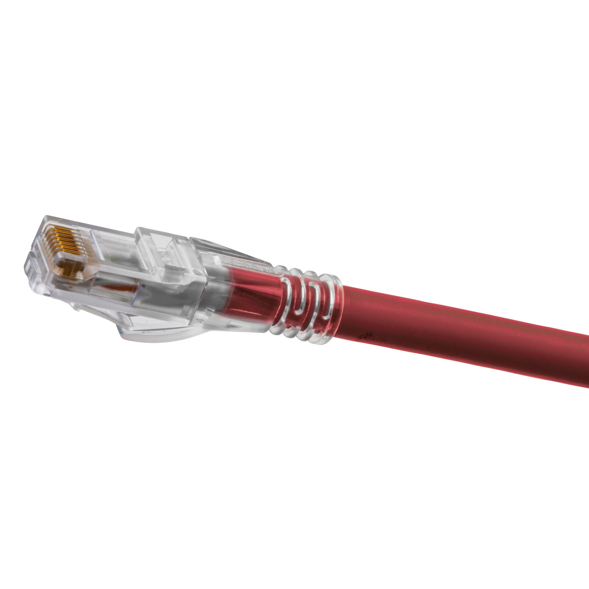 Copper Solutions, Patch Cords, Ascent, Cat6A, Slim, 5' Length, Red
