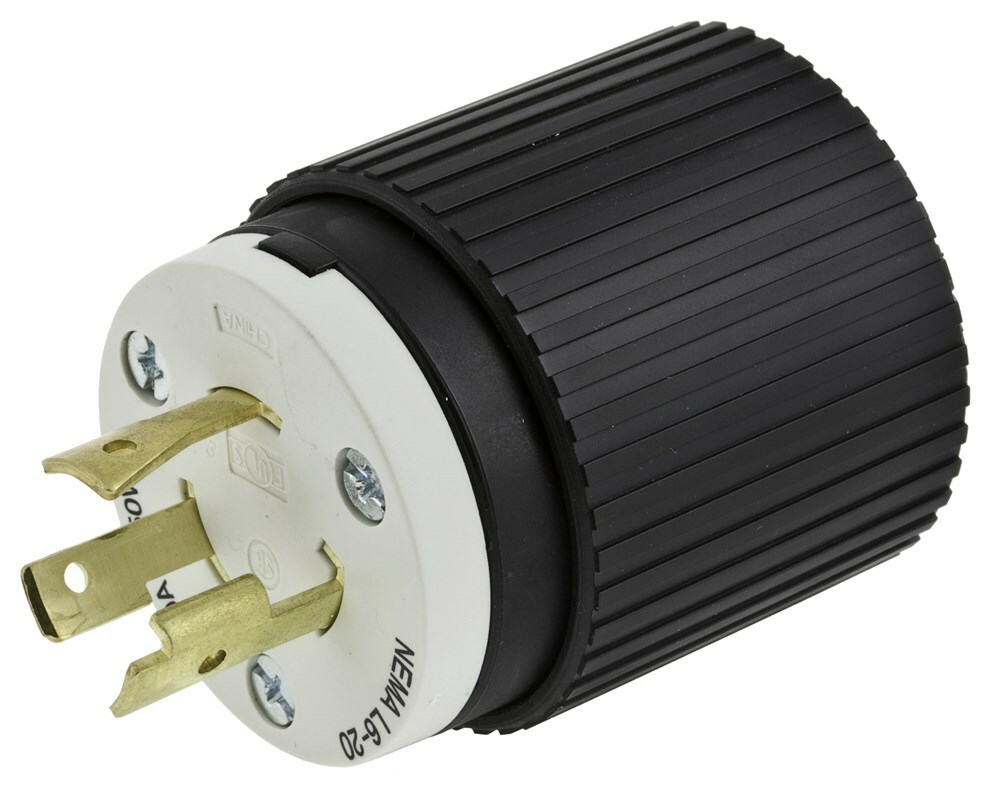 LKG PLG, 30A 250V, HUB PRO, L6-30P, BK