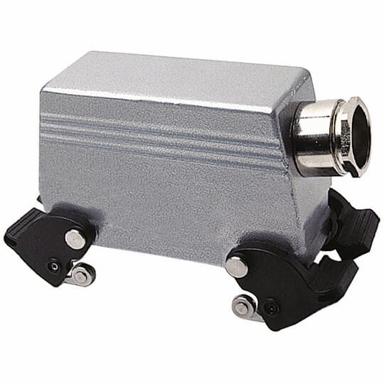 Pos-E-Kon Lever Hood, Reverse Locking, Side Entry, B24, Double Lock Lever System, Metal Levers, 3/4 inch.