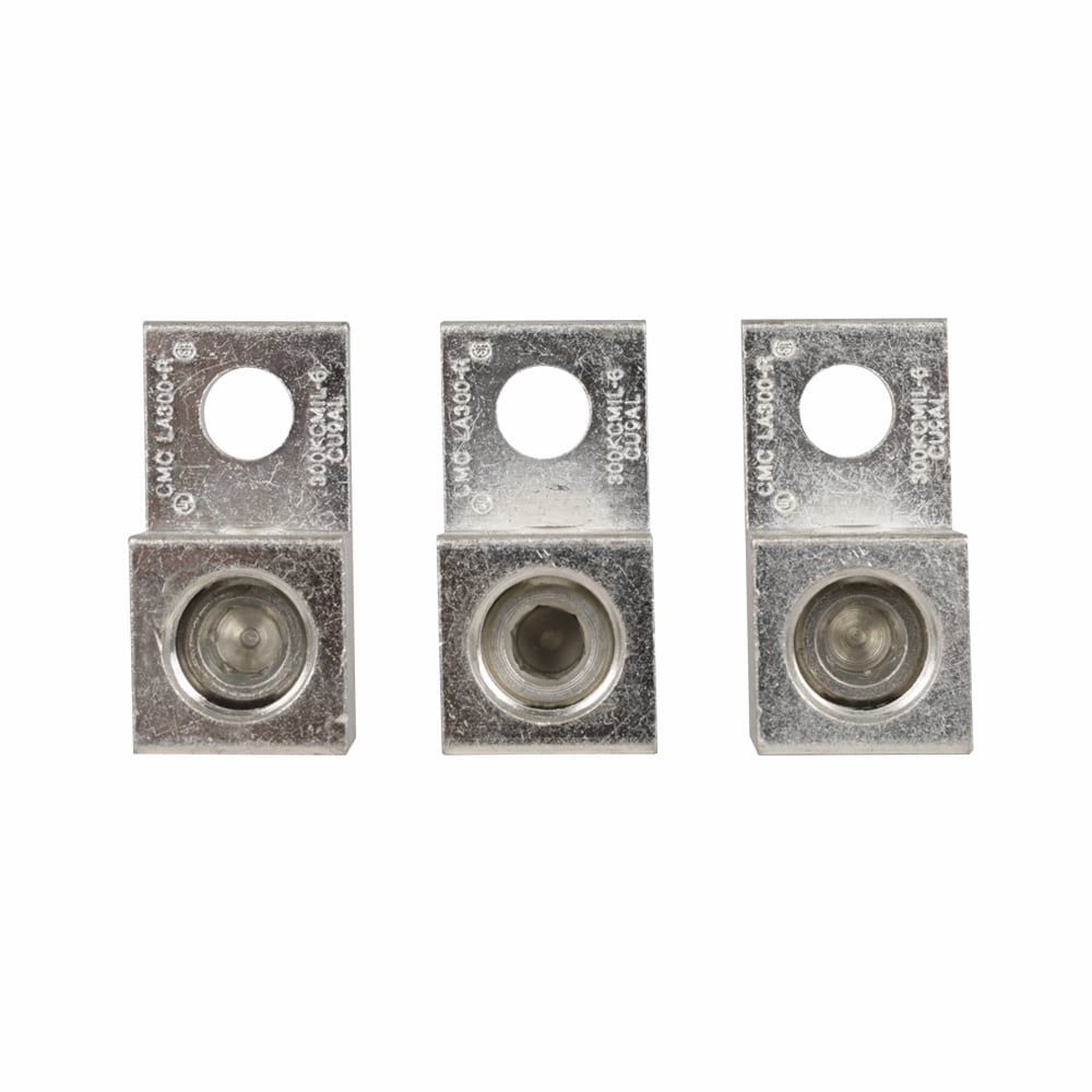 Eaton rotary disconnect line and load terminal lugs,3 lugs, Cu/Al cable,Line and load terminal lugs,200A,D-Frame,#6-300 kcmil per phase,Three-pole,Line and load terminal lugs,R9