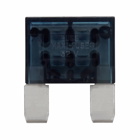 Eaton Bussmann series MAX MAXI fuse, Color code blue, 32 Vdc, 60A, 1 kAIC, Non Indicating, MAXI fuse, Blade end, Colored plastic housing, zinc fuse element