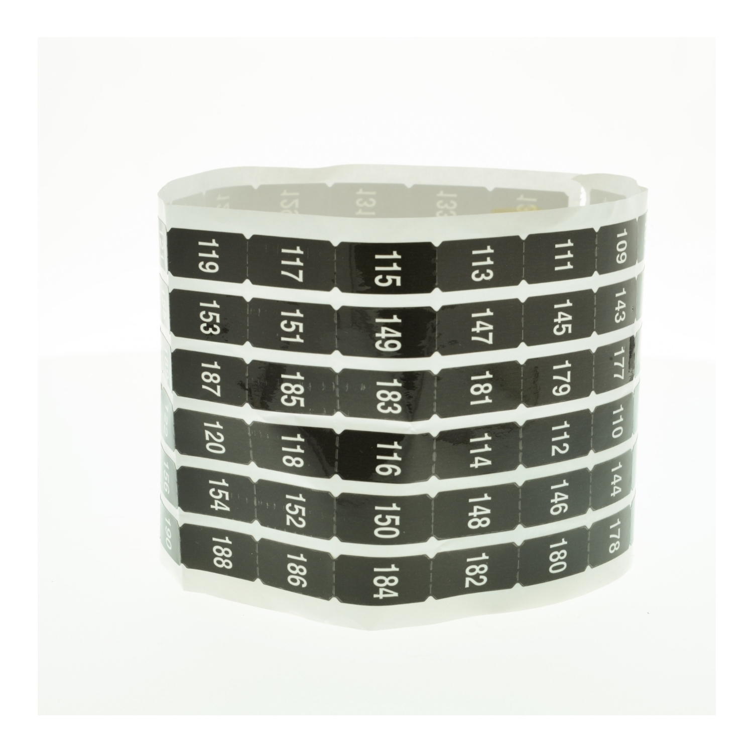Panelboard accessory, NF, number strip, odd/even, 103 to 204