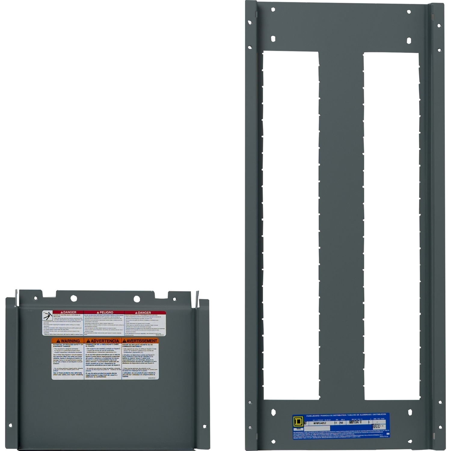 Panelboard accessory, NF, deadfront service kit, 400A, 3 phase, 66 spaces, NF466L4, NF466L4C