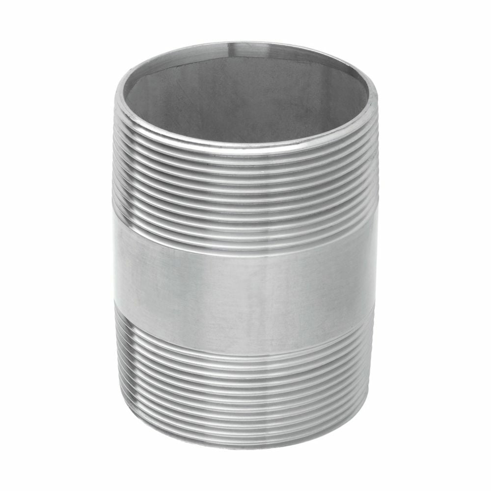 Eaton Crouse-Hinds series NPL conduit nipple, Rigid/IMC, Steel, 5" x CLOSE, Galvanized