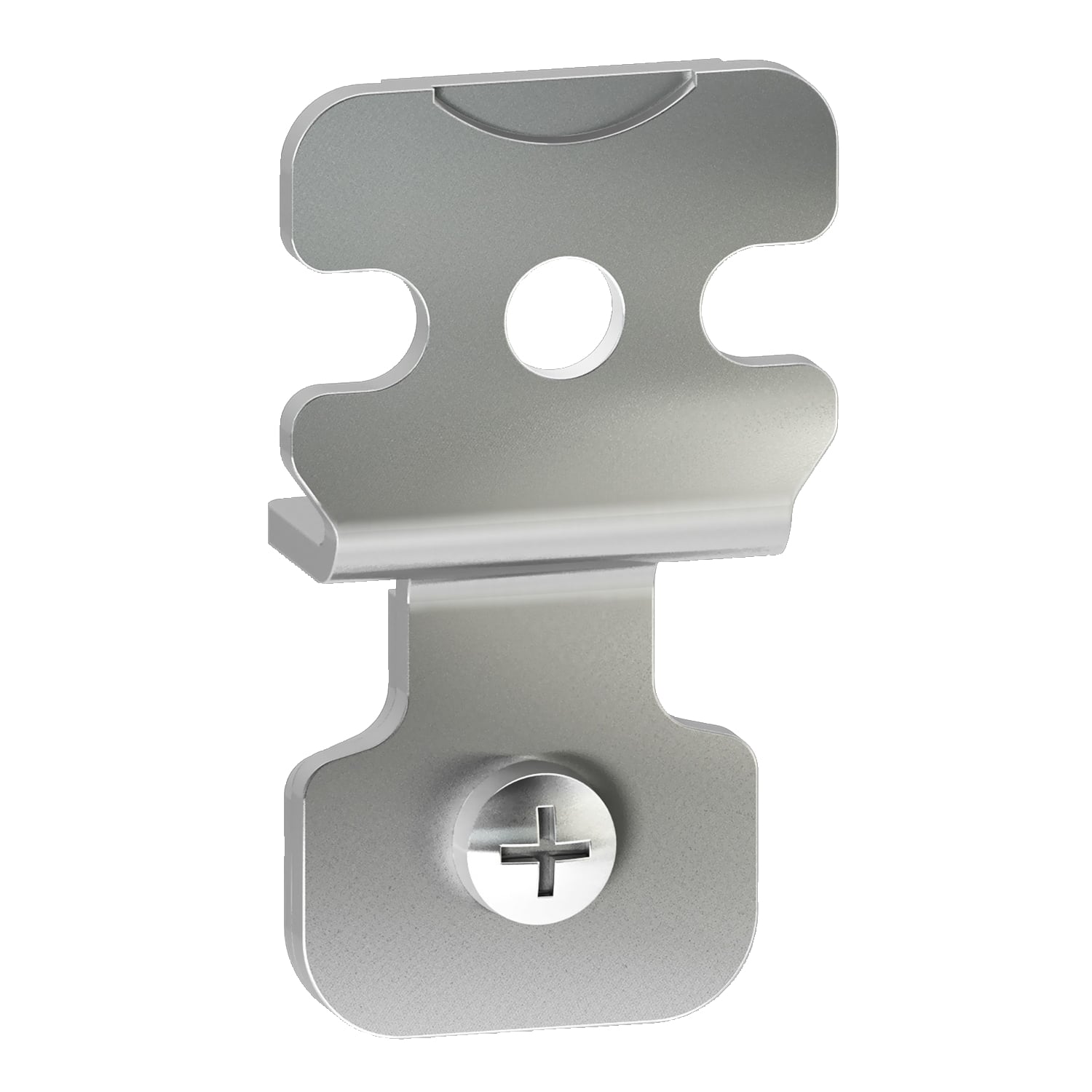 Set of 4 wall fixing lugs, made of stainless steel. For PanelSeT S3D enclosure