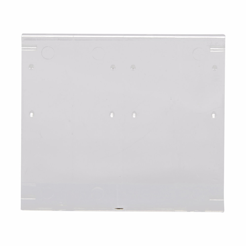 Eaton Bussmann series dual row terminal block cover, Terminal Block Cover, Twelve-pole