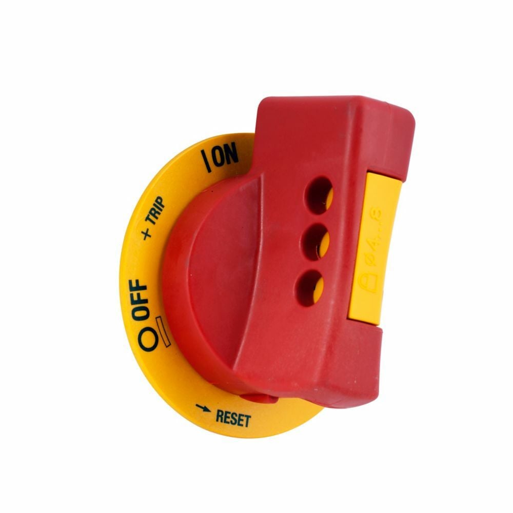 ROTARY HDL RED-YELLOW LOCK