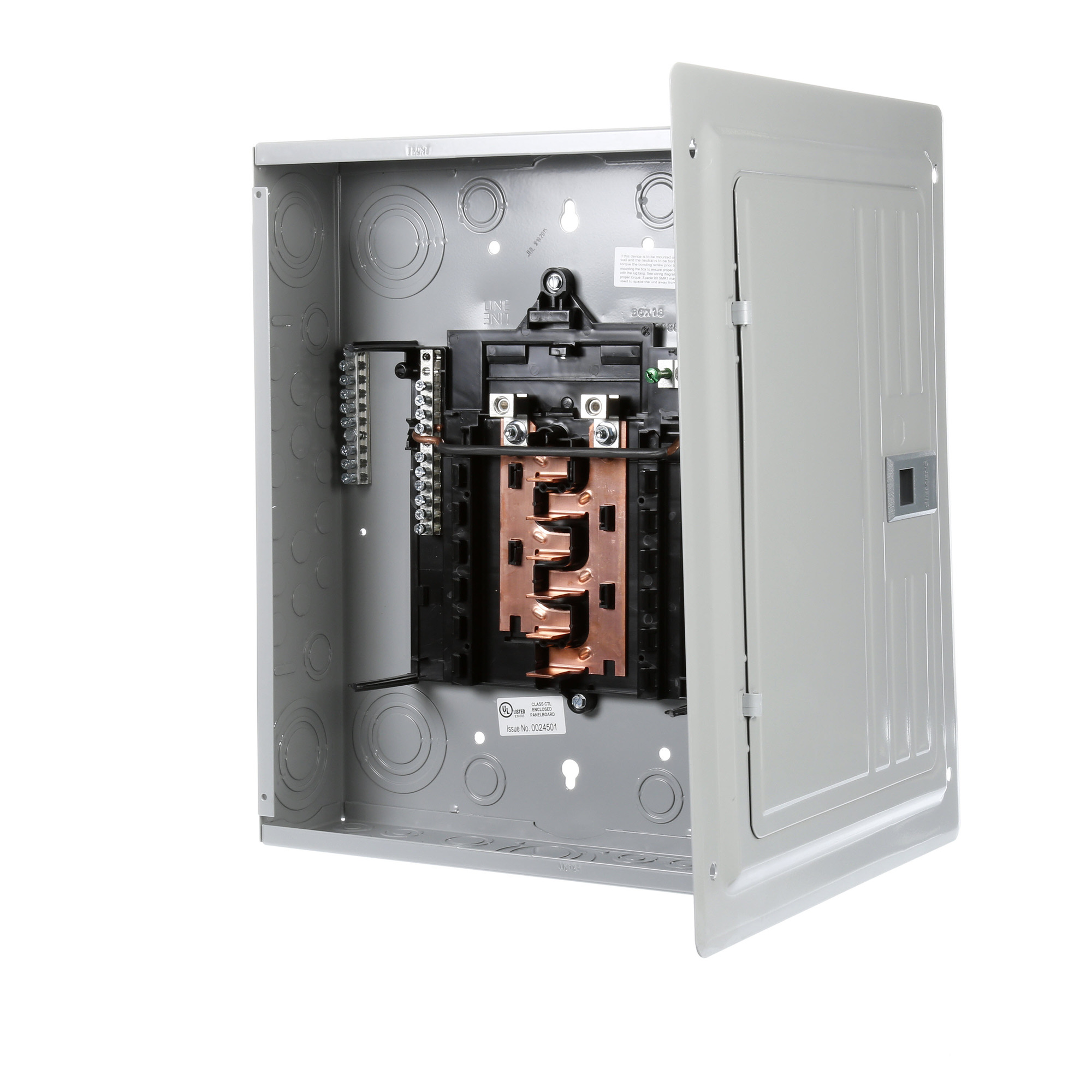  LOW VOLTAGE PL SERIES LOAD CENTER. MAIN LUG WITH 12 1-INCHSPACES ALLOWING MAX 12 CIRCUITS. 1-PHASE 3-WIRE SYSTEM RATED 120/240V(125A) 100KA INTERRUPT. SPECIAL FEATURES COPPER BUS, INTERCHANGEABLEMAIN, GRAY TRIM, NEMA TYPE1 ENCLOSURE FOR INDOOR USE.. REPLACED BY PN1212L1125C. AVAILABLE 4/1/2020