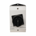 Eaton Rotary disconnect main switch, 32 A, Surface, Black handle