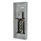 LOW VOLTAGE PL SERIES LOAD CENTER. FACTORY INSTALLED MAIN BREAKER WITH 24 1-INCH SPACES ALLOWING MAX 42 CIRCUITS. 3-PHASE 4-WIRE SYSTEM RATED 120/240V OR 120/208V (150A) 22KA INTERRUPT. SPECIAL FEATURES COPPER BUS, INTERCHANGEABLE MAIN, GRAY TRIM, NEMA TYPE1 ENCLOSURE FOR INDOOR USE.
