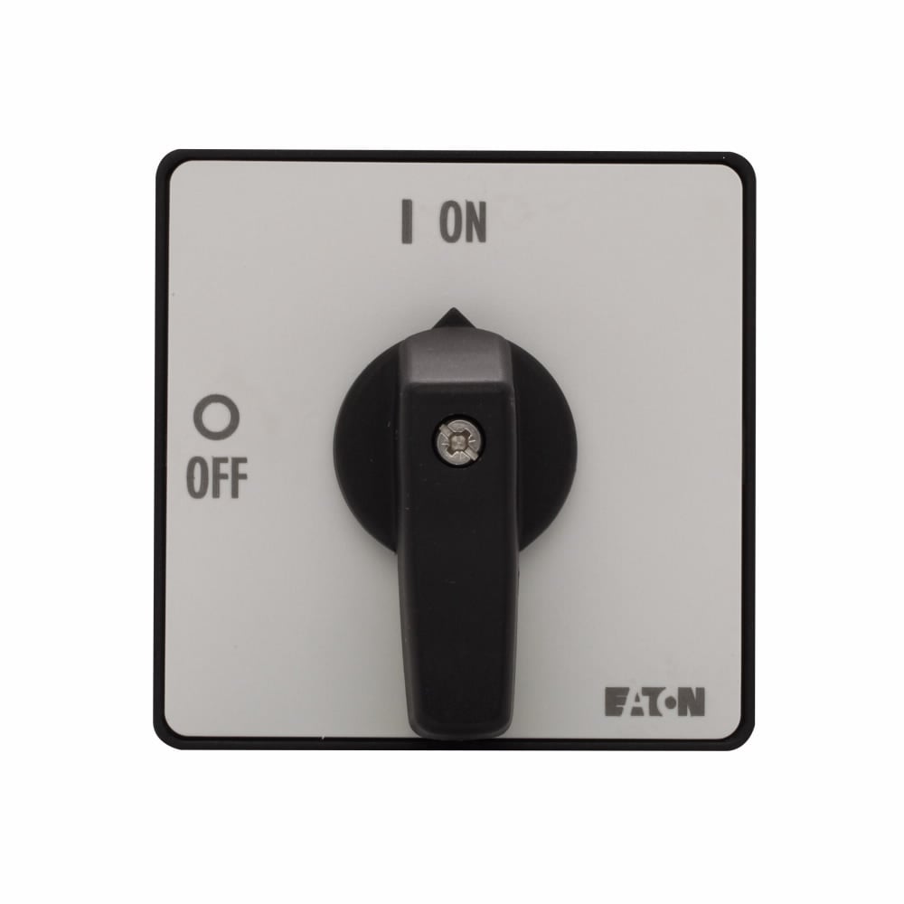Eaton Rotary disconnect circuit interruptor, 63 A, Red handle, Flush