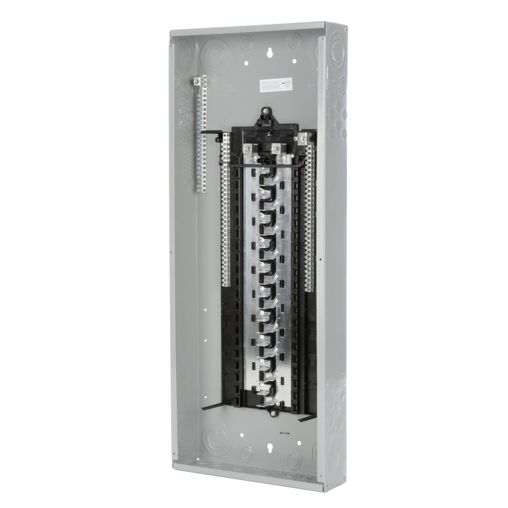  LOW VOLTAGE PL SERIES LOAD CENTER. MAIN LUG WITH 40 1-INCHSPACES ALLOWING MAX 40 CIRCUITS. 1-PHASE 3-WIRE SYSTEM RATED 120/240V(200A) 100KA INTERRUPT. SPECIAL FEATURES ALUMINUM BUS, INTERCHANGEABLEMAIN, GRAY TRIM, NEMA TYPE1 ENCLOSURE FOR INDOOR USE.. REPLACED BY PN4040L1200. AVAILABLE 4/1/2020