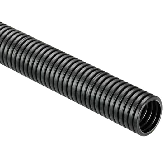 Fine Profile Medium Wall Very Flexible Black Conduit, (PCL) Material - Polyamide 6, Conduit Size NW - 23, 50 Meters