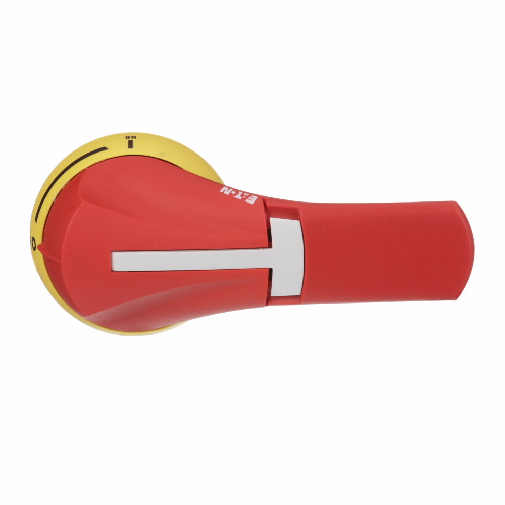 Eaton rotary disconnect external front pistol handle,Front pistol handle,60-400A,Red/yellow,NEMA 4/4X,D/E-Frame,External handles,NEMA 4/4X,Handle type: PH2