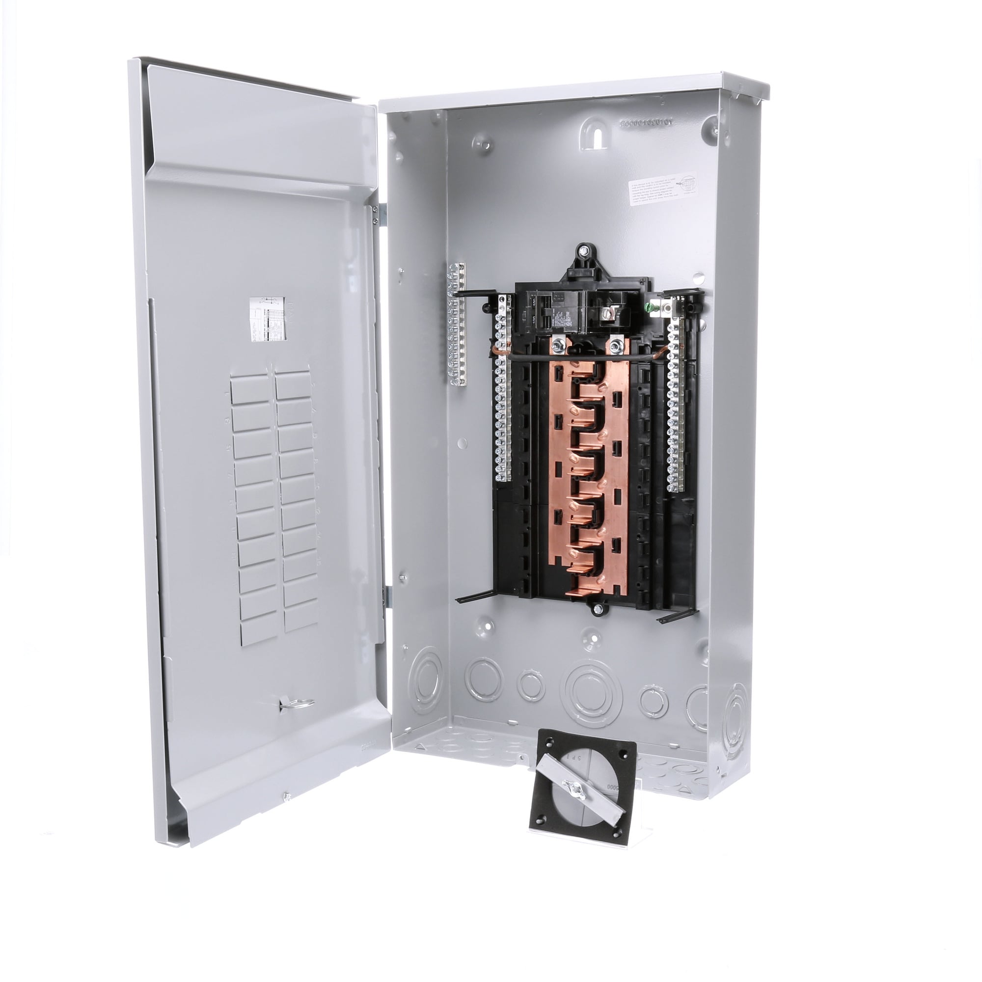  LOW VOLTAGE PL SERIES LOAD CENTER. FACTORY INSTALLED MAINBREAKER WITH 20 1-INCH SPACES ALLOWING MAX 20 CIRCUITS. 1-PHASE 3-WIRESYSTEM RATED 120/240V (100A) 22KA INTERRUPT. SPECIAL FEATURES COPPERBUS, INTERCHANGEABLE MAIN, GRAY TRIM, NEMA TYPE3R ENCLOSURE FOR OUTDOORUSE.. REPLACED BY PNW2020B1100C. AVAILABLE 4/1/2020