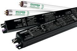OBS51467 High Efficiency 2 lamp, 54W T5HO electronic dimming ballast, Universal Voltage, powers FP54T5HO, FT55DL and FPC55 Circline lamps