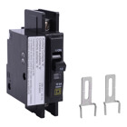 Mini circuit breaker, QOU, 40A, 1 pole, 120/240 VAC, 10kA, auxiliary switch